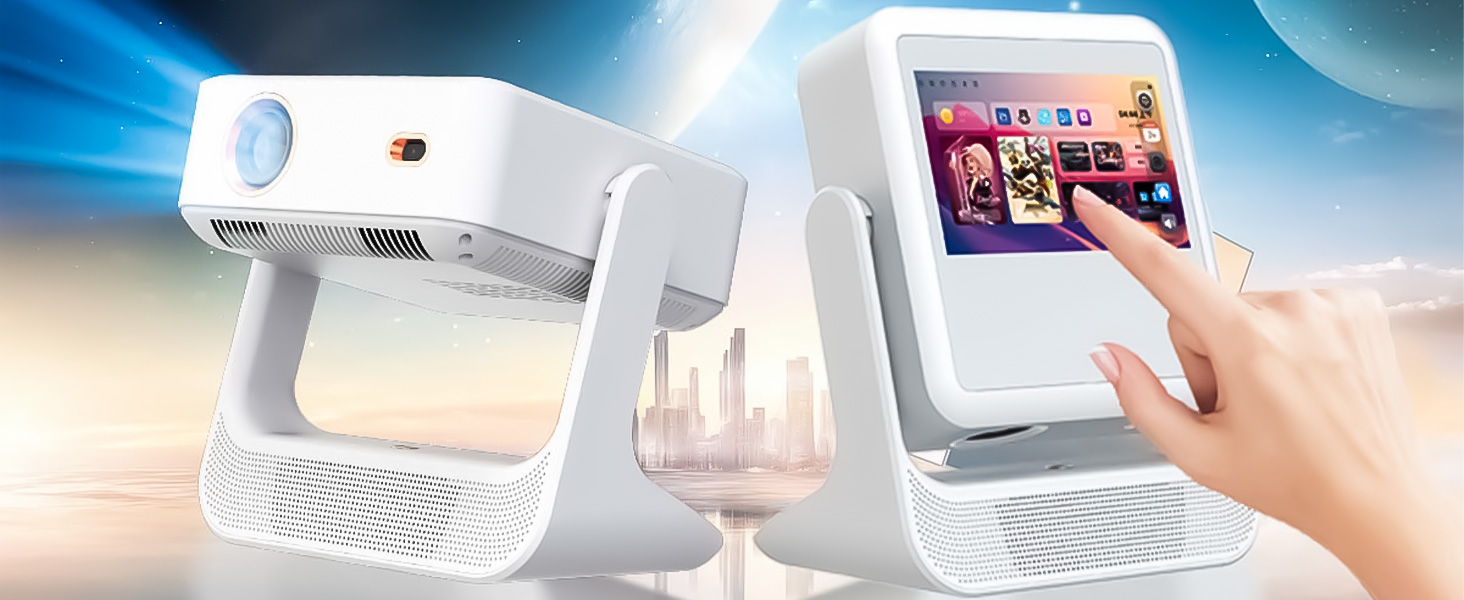 Watch XBJ A2PRO TouchScreen Projector on Amazon Live